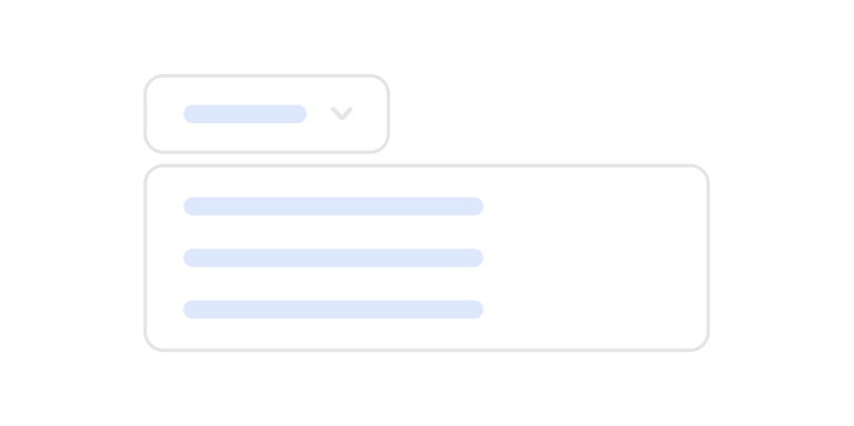 Dropdown Menu